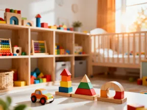 Dwa drewniane puzzle w kształcie postaci dopasowane do siebie, symbolizujące współpracę rodziców w wychowaniu dzieci.