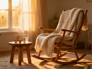Rodzic delikatnie i bezpiecznie trzymający noworodka owiniętego w miękki kocyk, prezentując ergonomiczną pozycję noszenia.